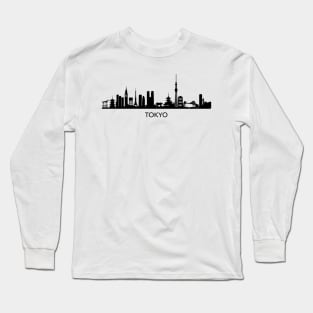 Tokyo Skyline Long Sleeve T-Shirt